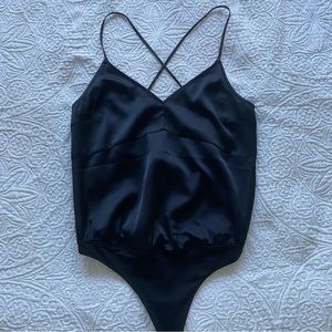 Abercrombie Cowl back bodysuit